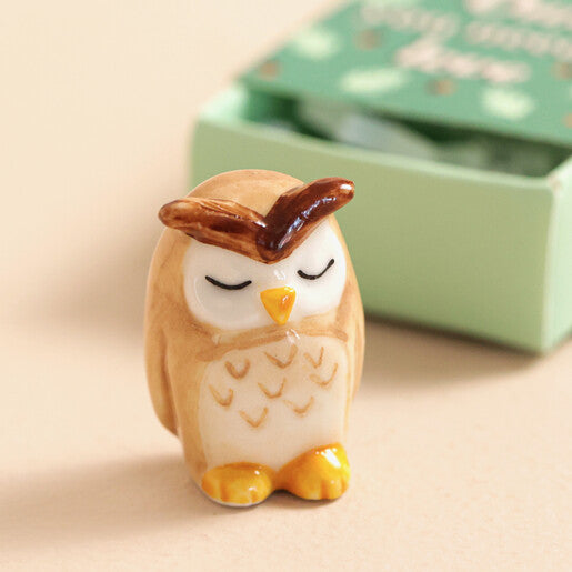 Tiny Matchbox Ceramic Token