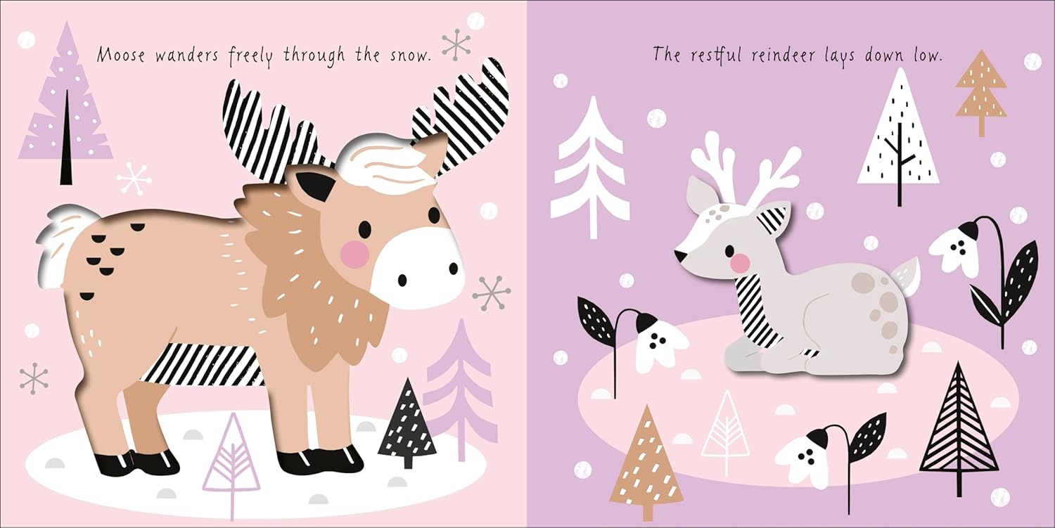 Animals in a Winter Wonderland Board Book