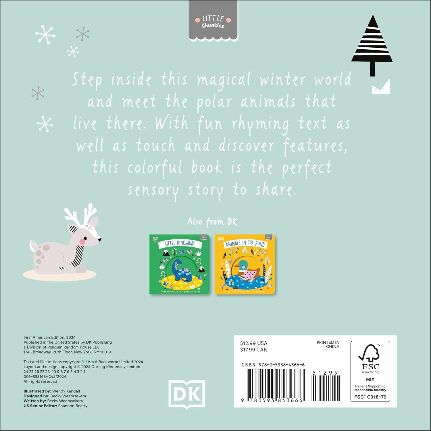 Animals in a Winter Wonderland Board Book