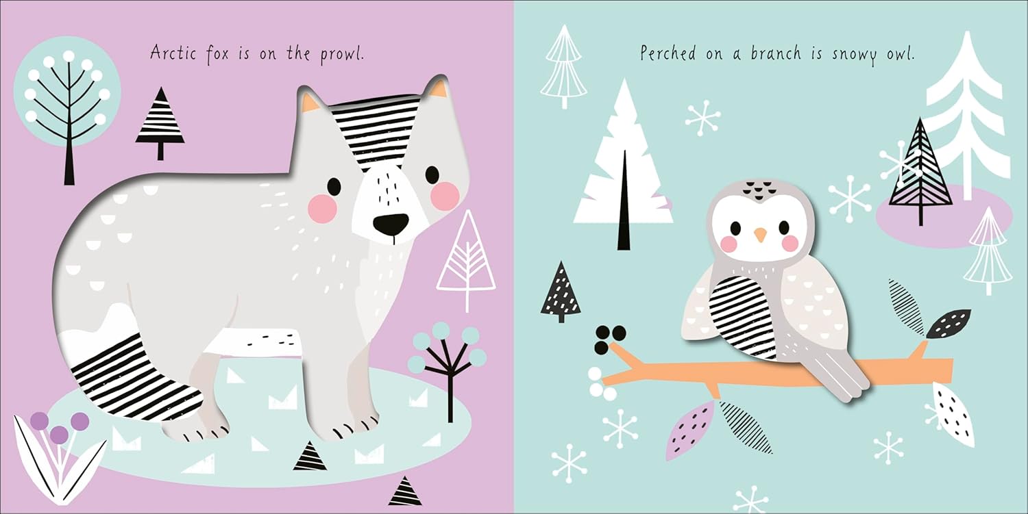 Animals in a Winter Wonderland Board Book