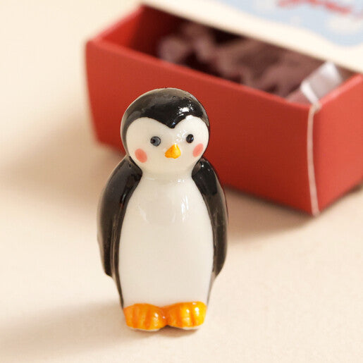 Tiny Matchbox Ceramic Token
