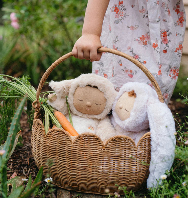 PETAL BASKET natural