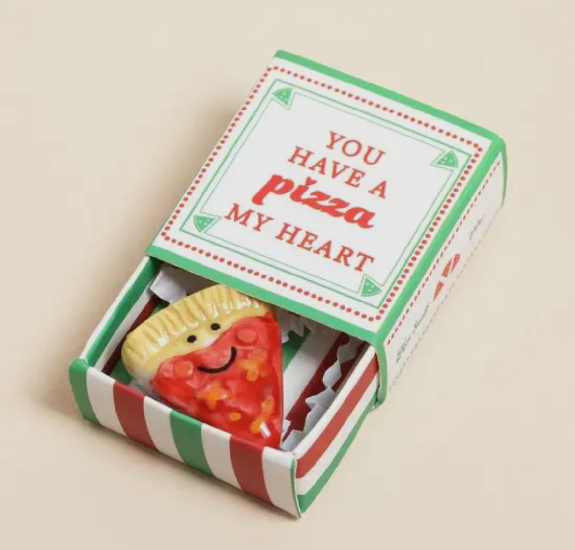 Tiny Matchbox Ceramic Token
