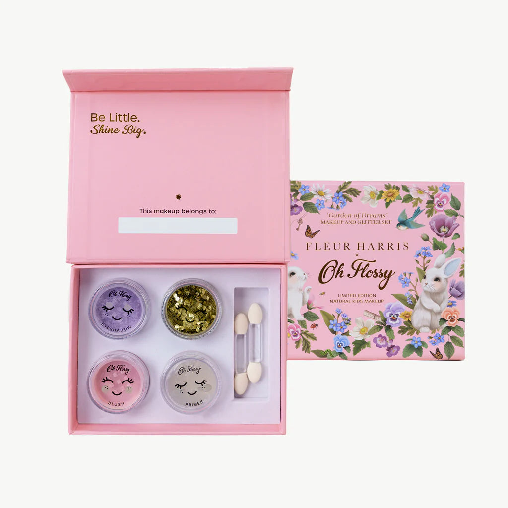 Garden of Dreams Collection Deluxe Makeup & Glitter Set