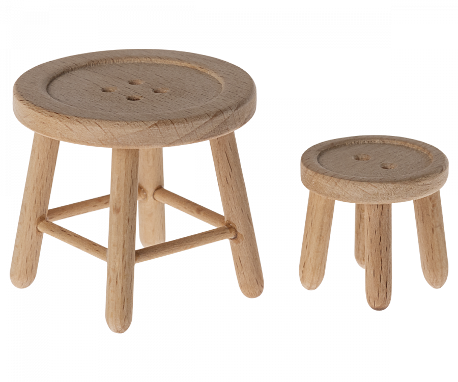 Table and stool set, Mouse