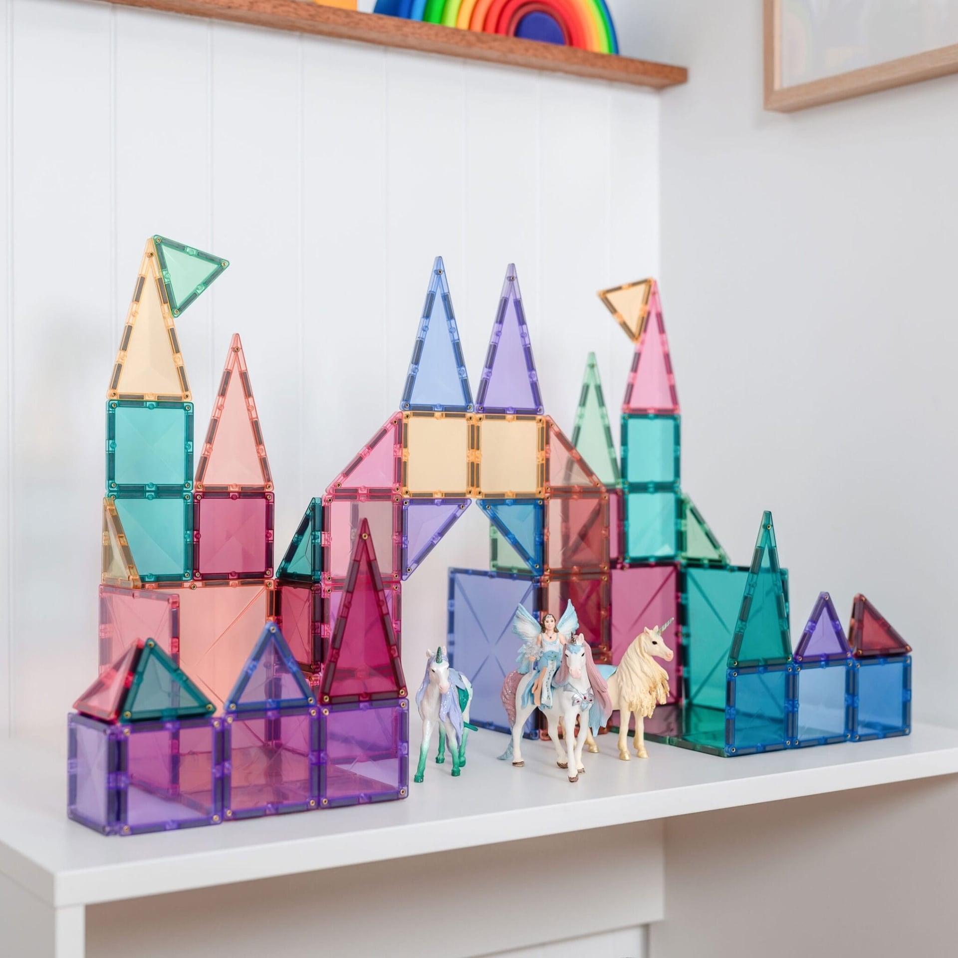 Connetix Pastel Starter Pack - 64 Pieces