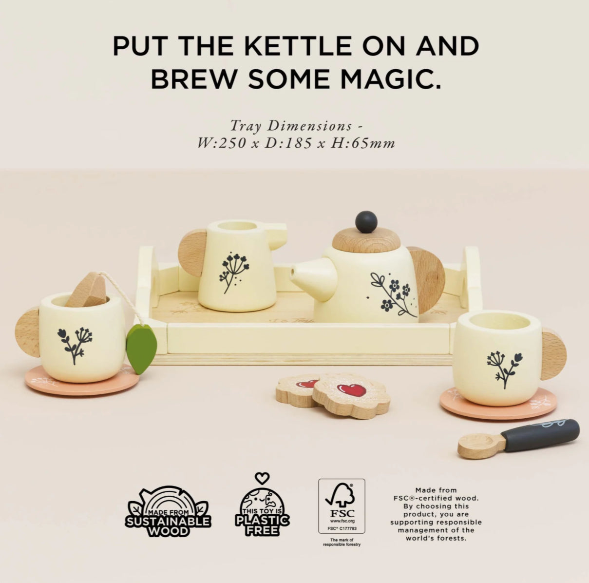 Roleplay - Tea Set with Tray