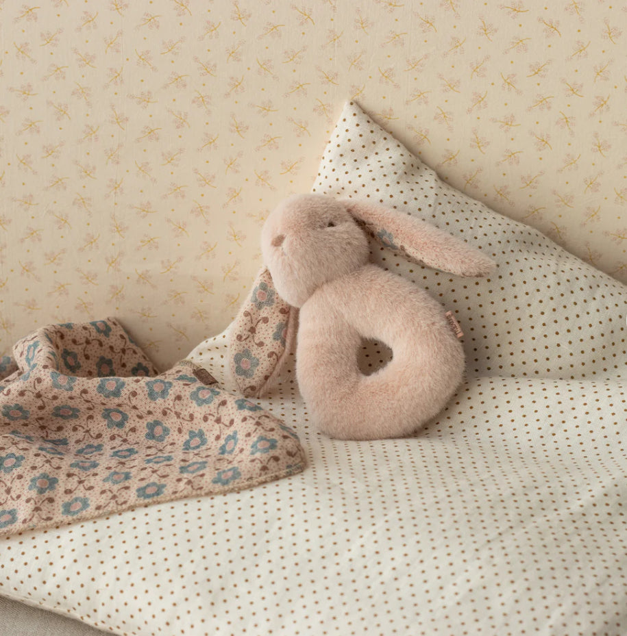Bunny Rattle Set - Powder