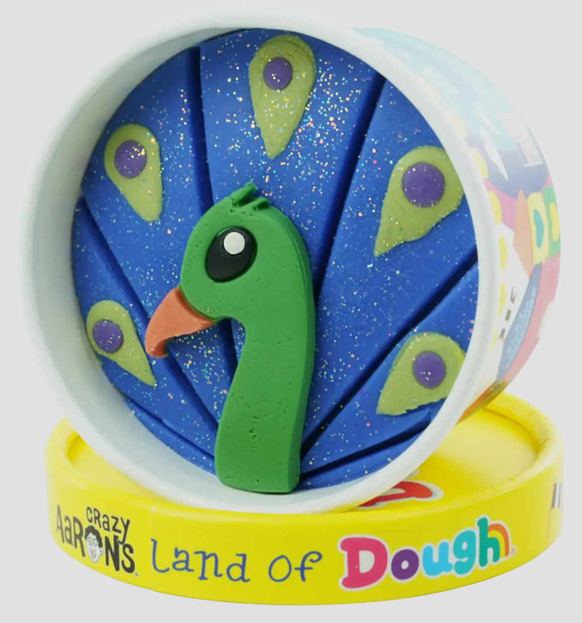 Land of Dough- Medium Zoo Animal Cup