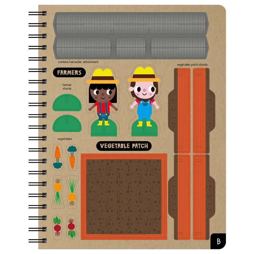 Cardboard Builder ON THE FARM