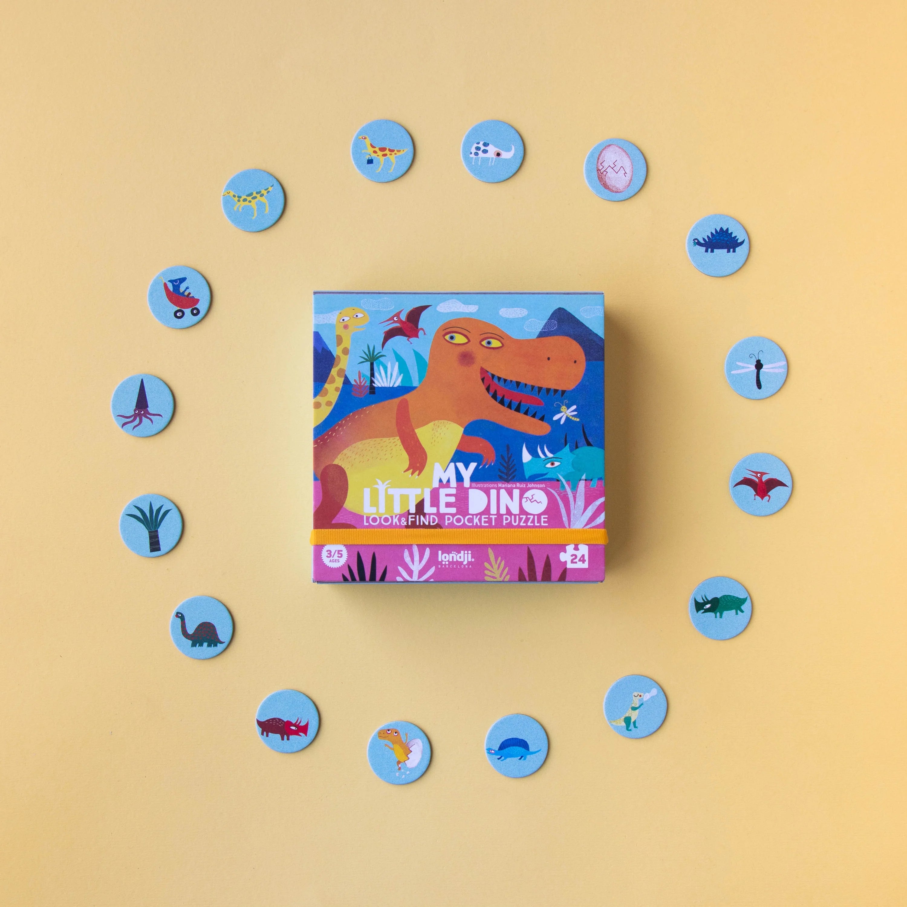 Pocket Puzzle - My Little Dino