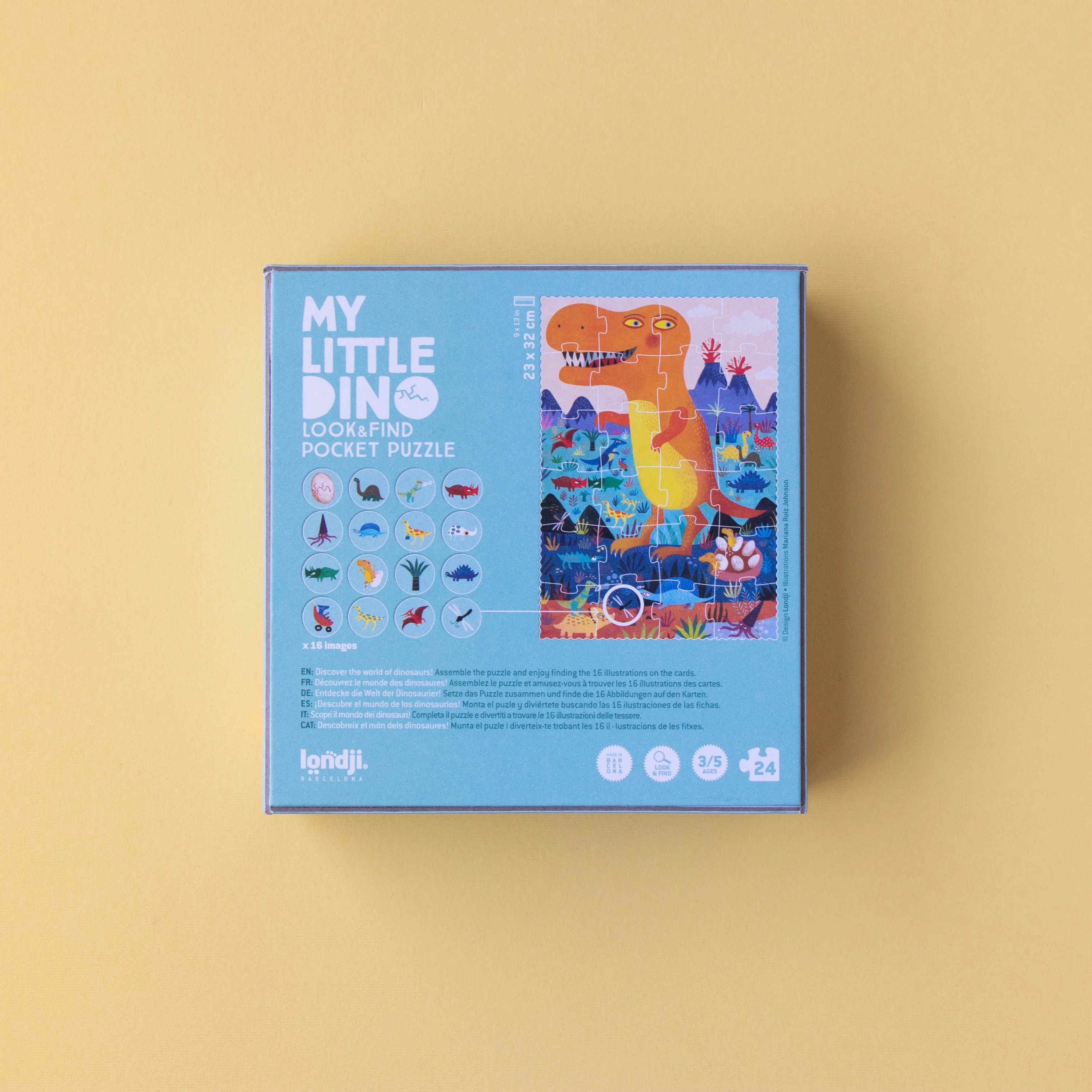 Pocket Puzzle - My Little Dino