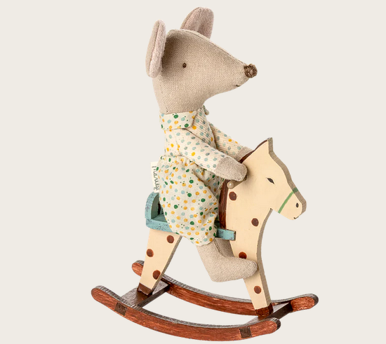 Rocking horse, Mouse - Spotted