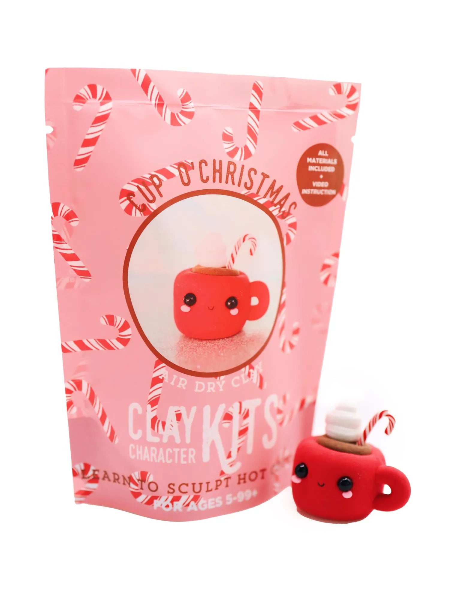 Cup O’Christmas Air Dry Clay Kit