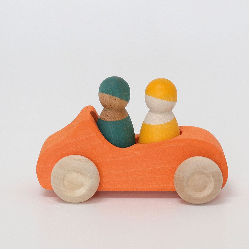 Car Large Orange, Convertible