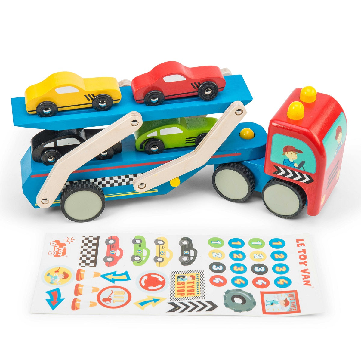 Transportation - Race Car Transporter Set