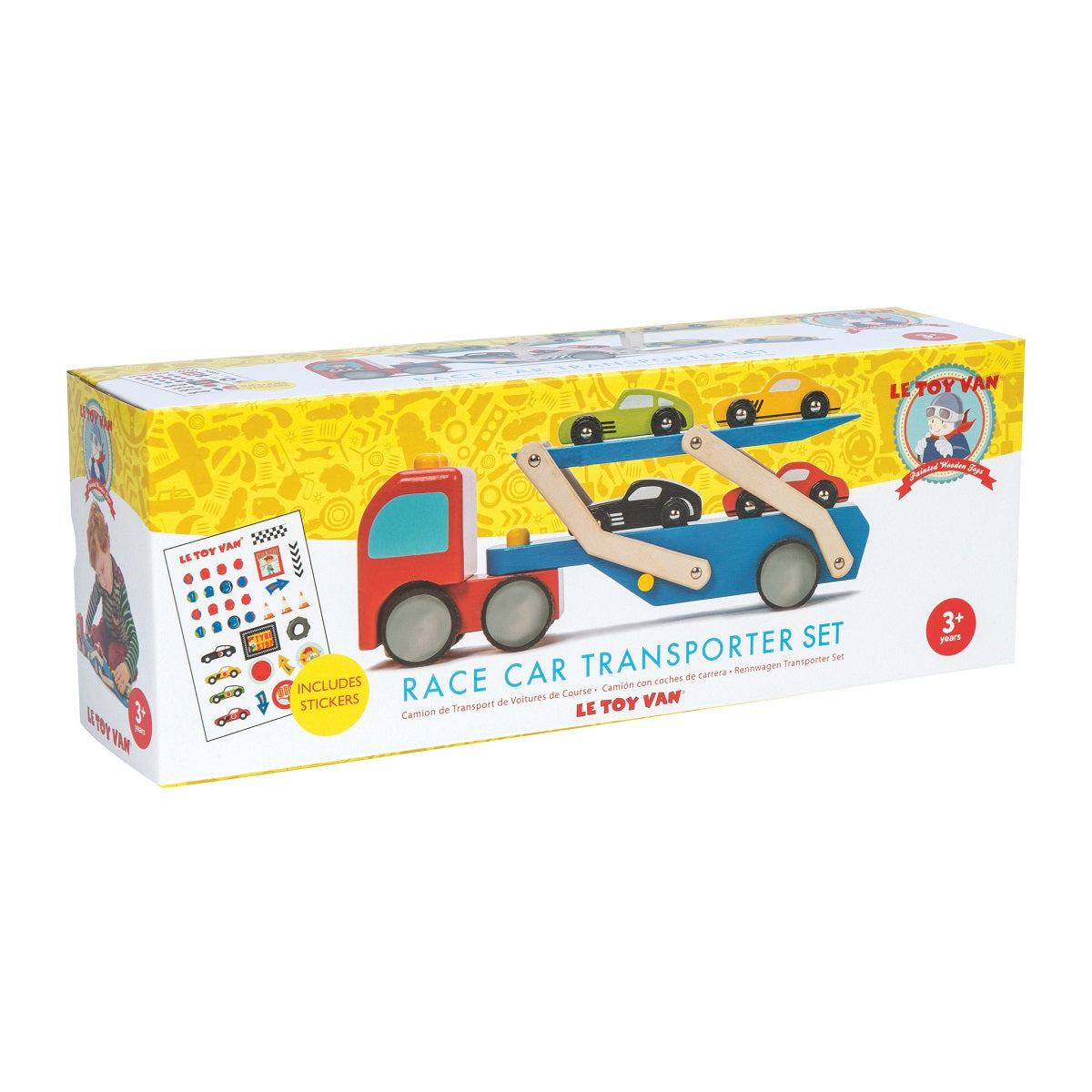 Transportation - Race Car Transporter Set