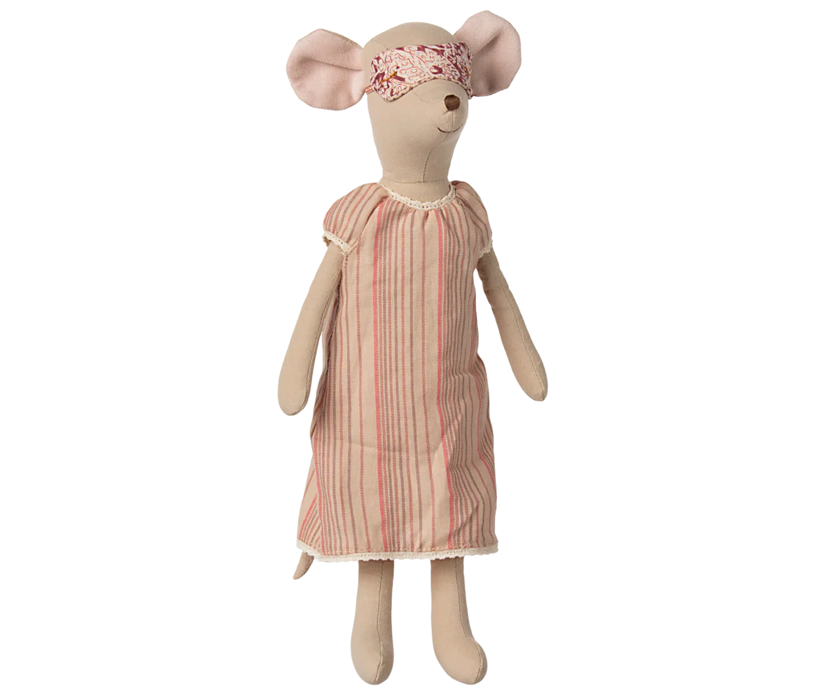 Medium Mouse in Nightgown