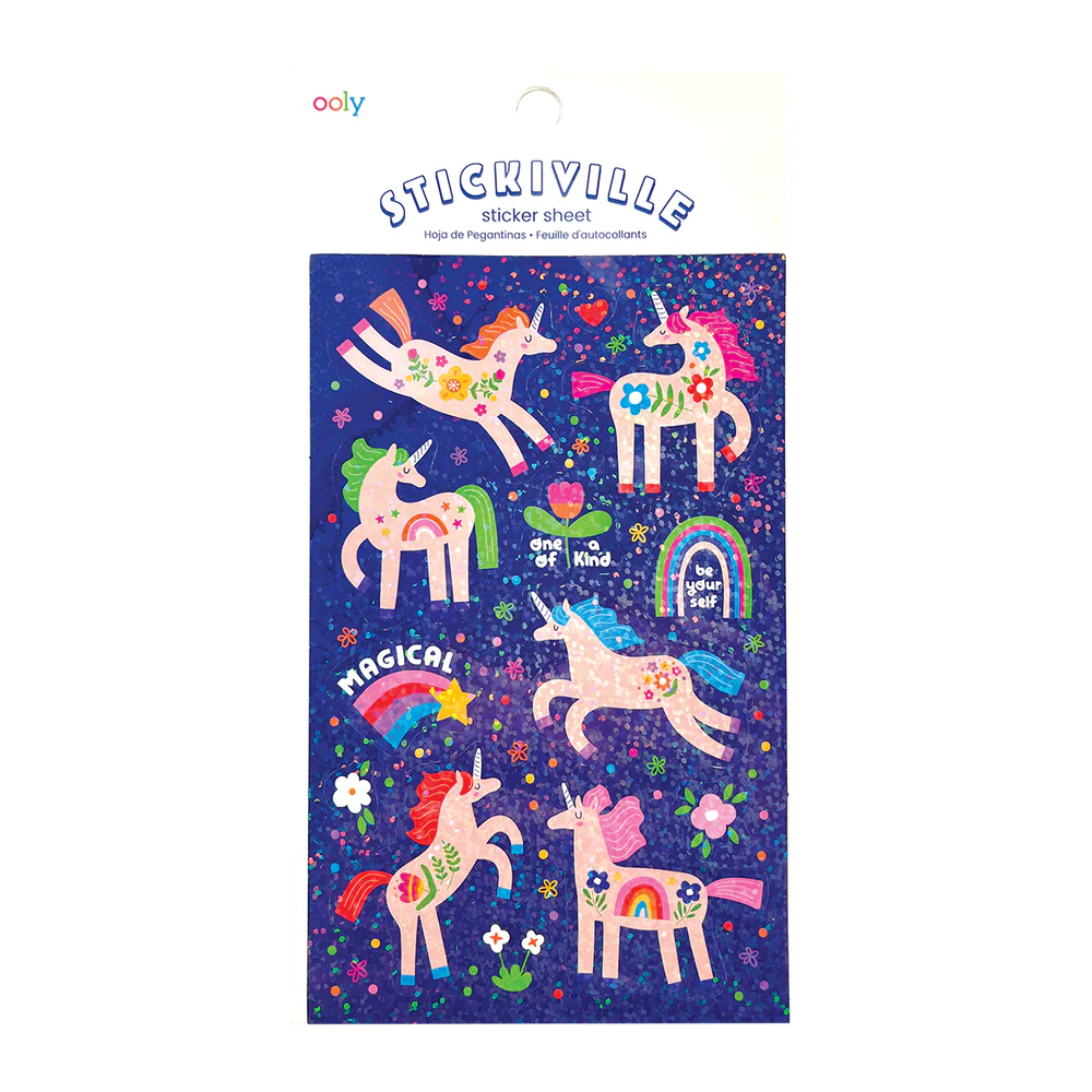 Stickiville: Standard Stickers -  Magical Unicorns