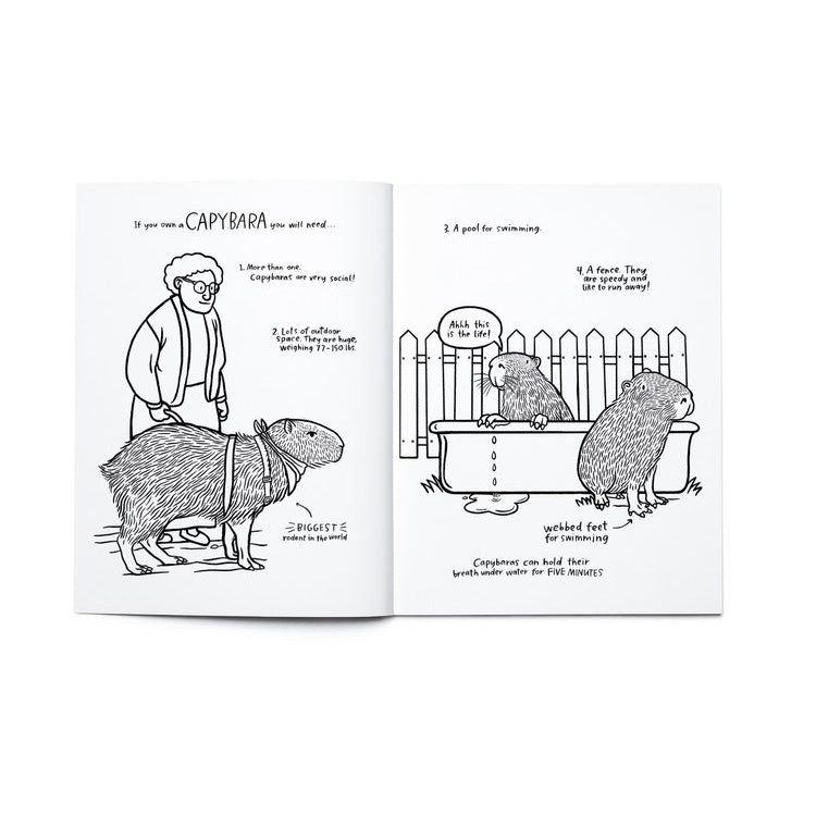 Pet Coloring + Activity Book