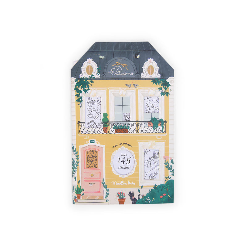 Parisiennes - Colouring Book with Stickers