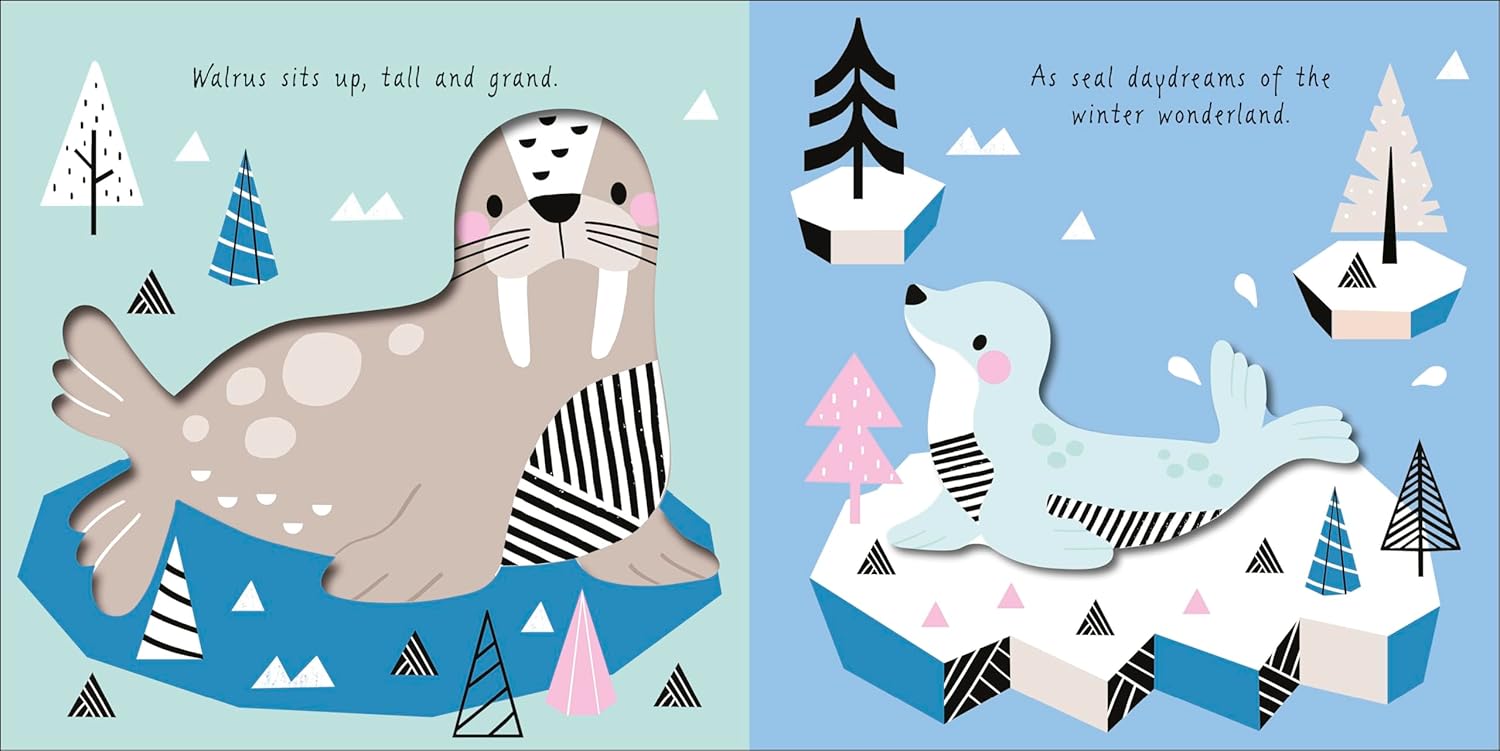 Animals in a Winter Wonderland Board Book