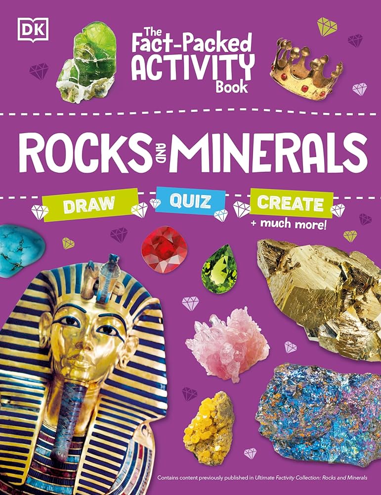 The Fact-packed Activity Book: Rocks And Minerals: With More Than 50 Activities, Puzzles, And More!