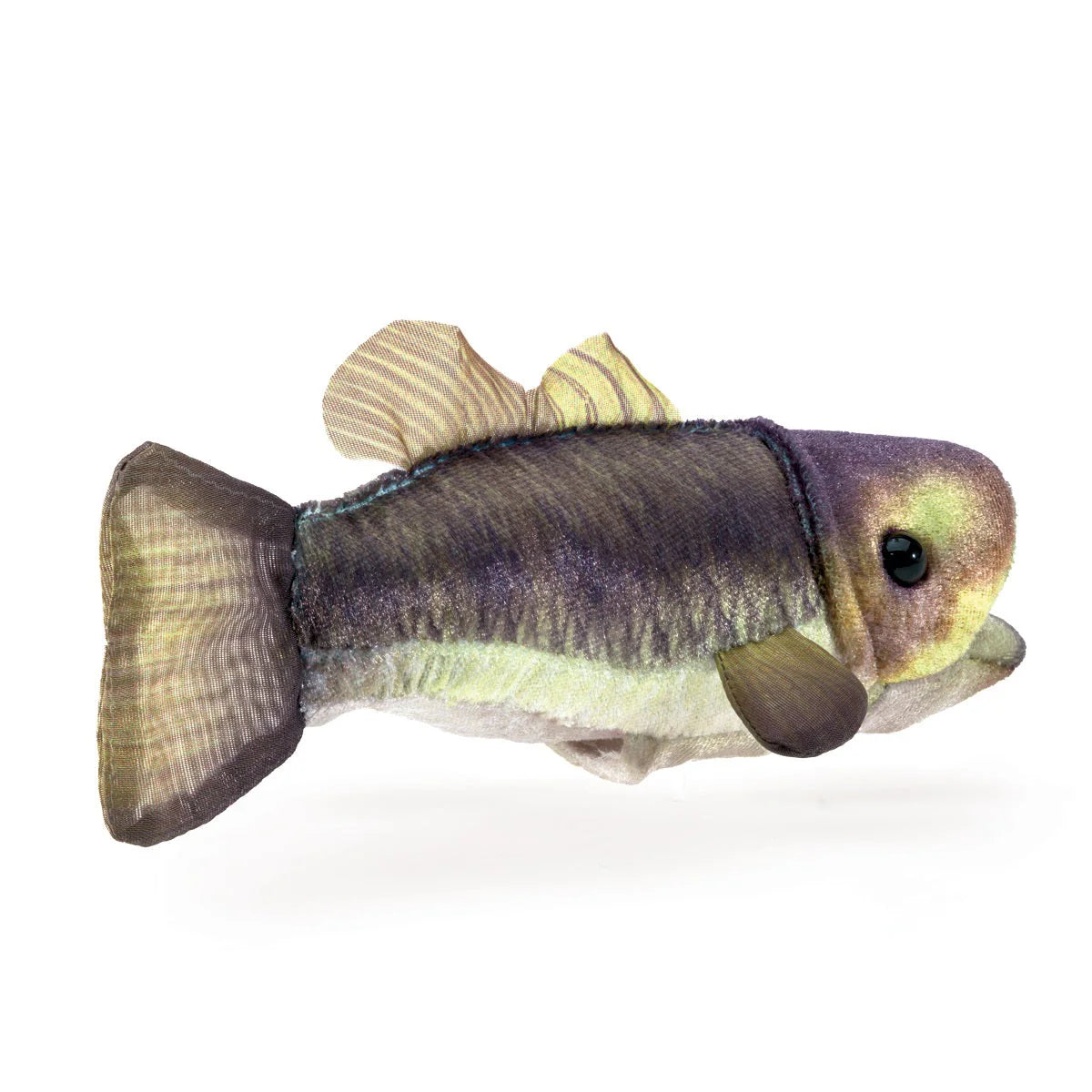 Mini Large Mouth Bass Finger Puppet