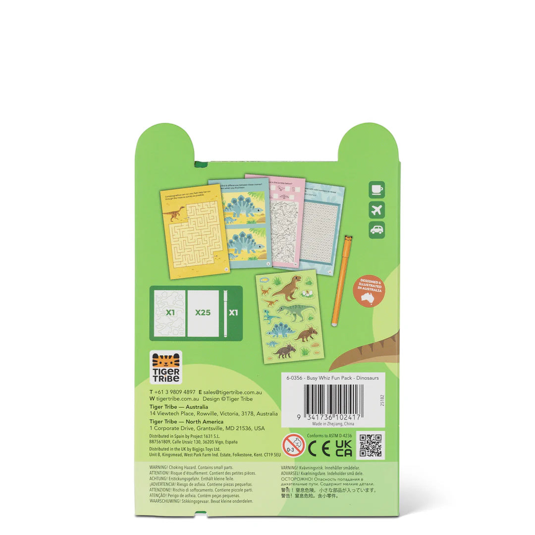 Busy Whiz Fun Pack - Dinosaurs