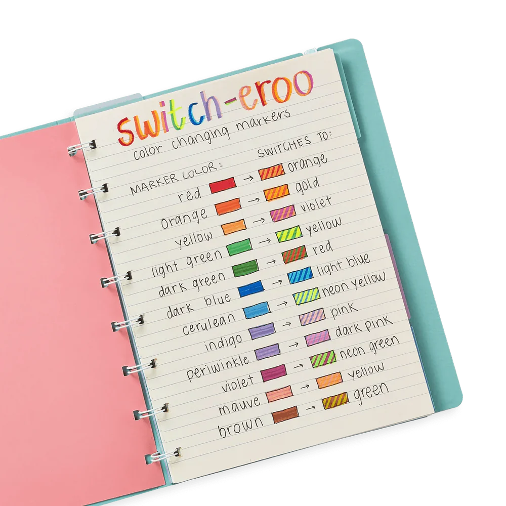 Switch-Eroo Color Changing Markers