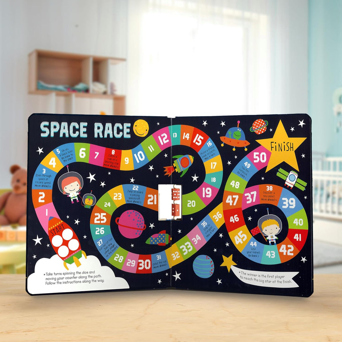 Spin and Play Counting Games