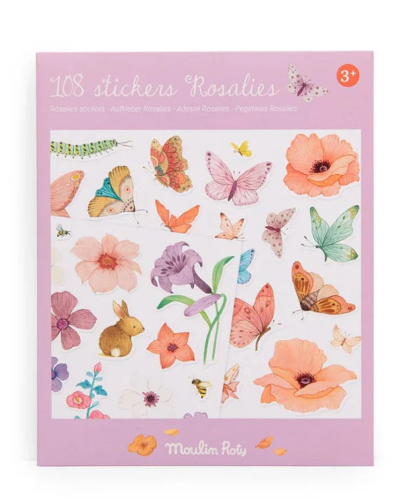 Les Rosalies - Pack of 108 Stickers