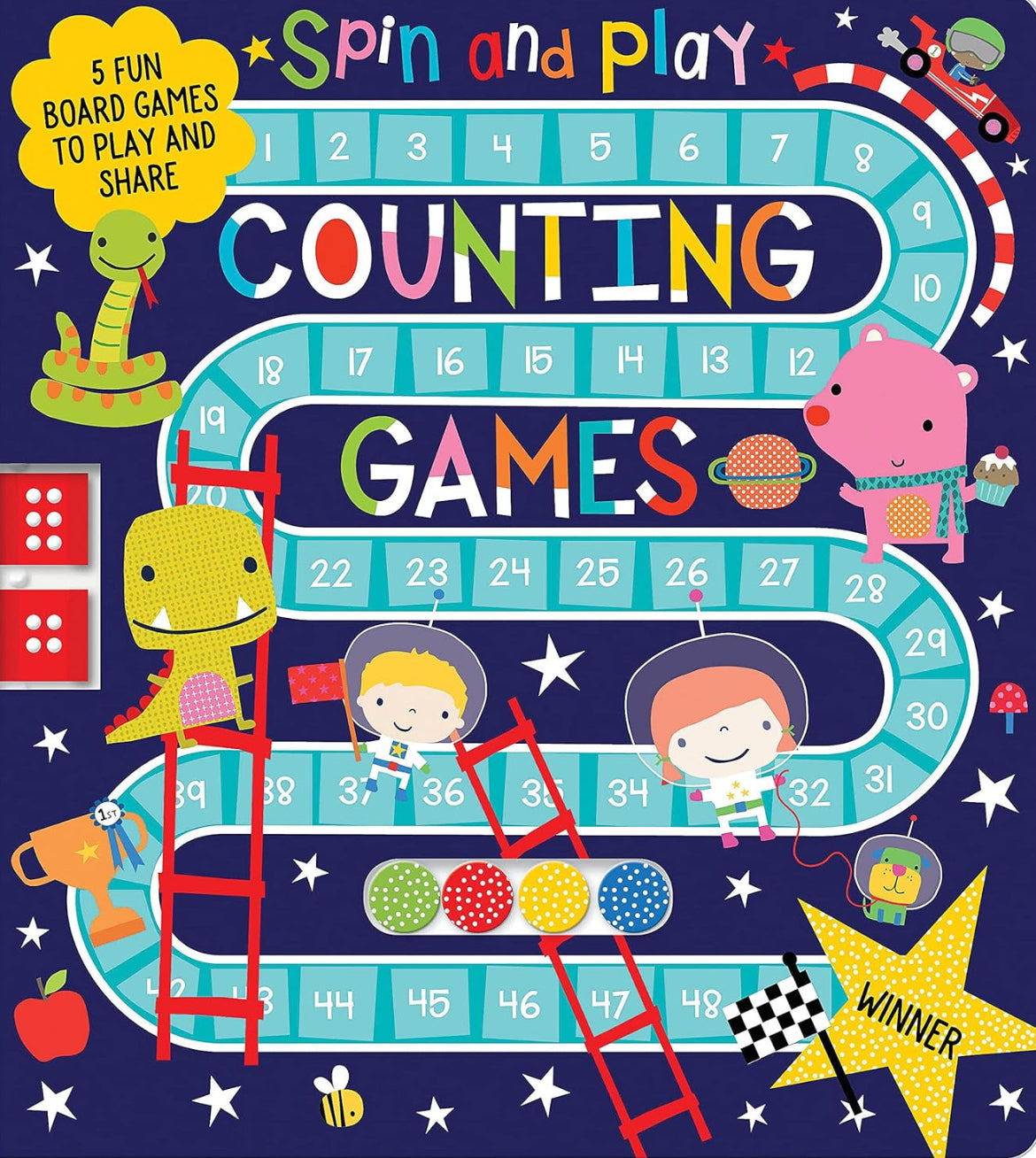 Spin and Play Counting Games