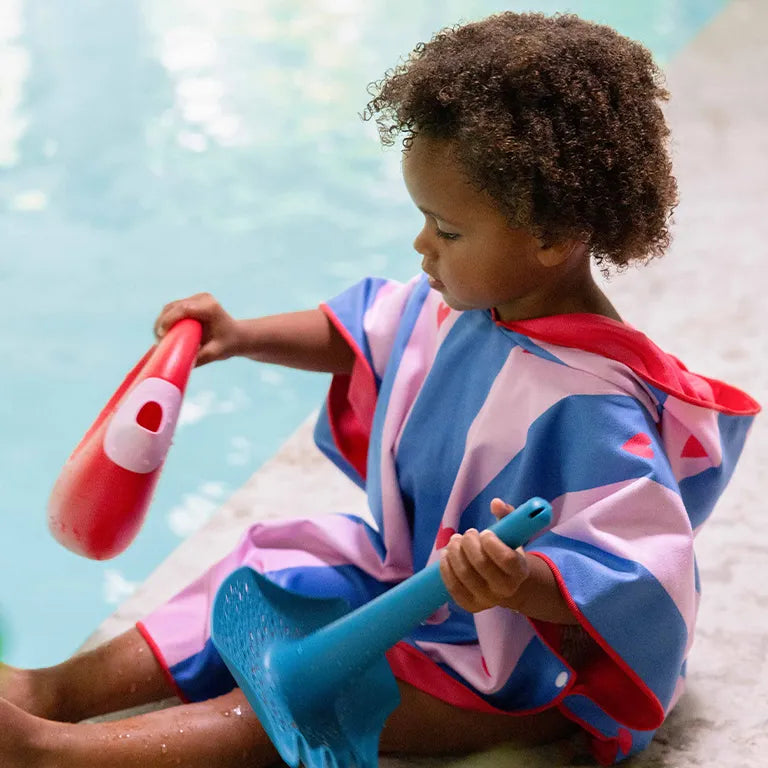Beach Poncho - Cherry