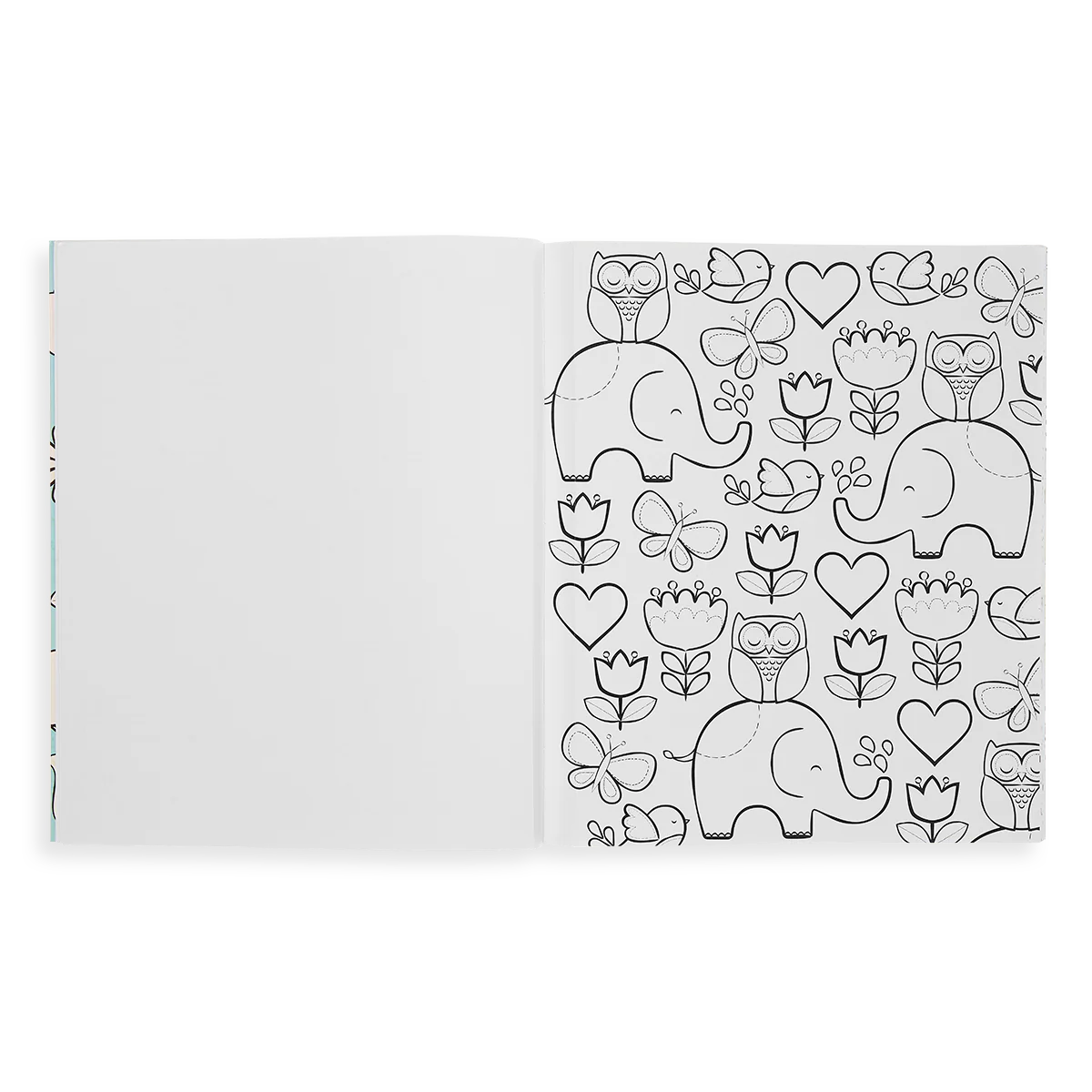Color-in' Book: Little Cozy Critters
