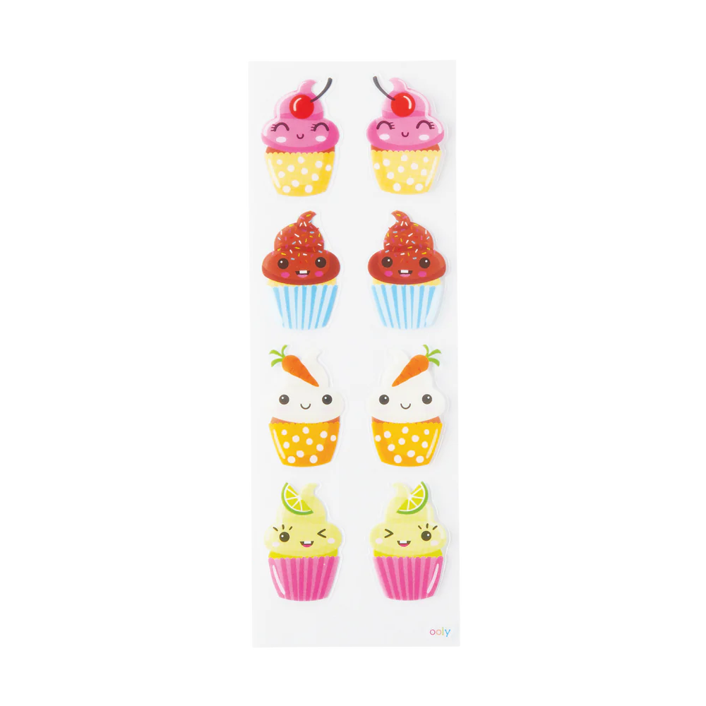 Stickiville Happy Cupcakes Stickers