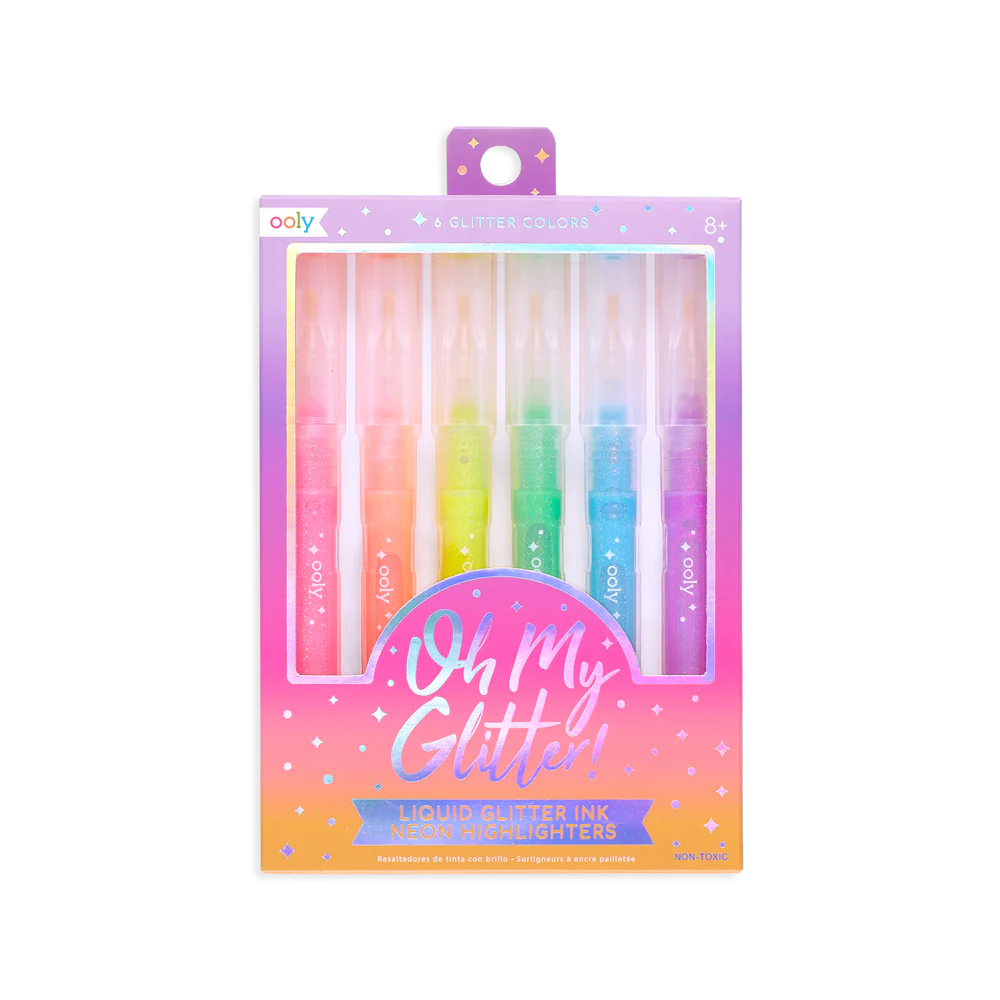 Oh My Glitter! Neon Highlighters