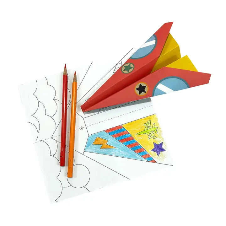 DIY Paper Airplanes Activity Kit