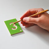 Educational Game wooden Numbers