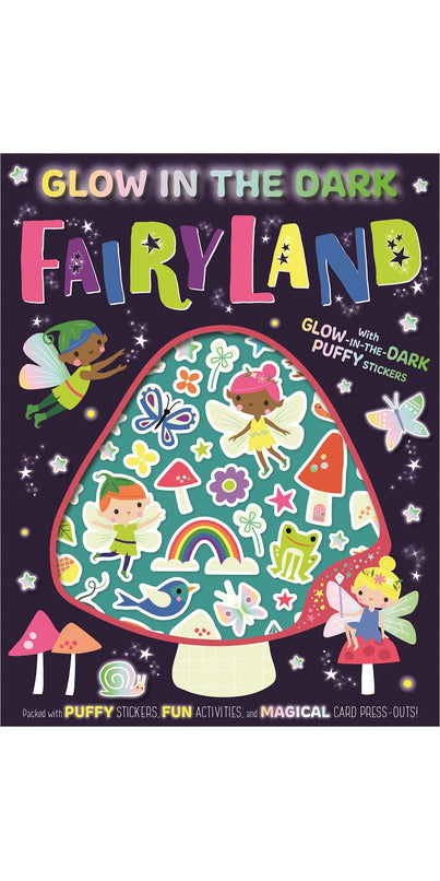 Glow in The Dark Fairyland Activity Book