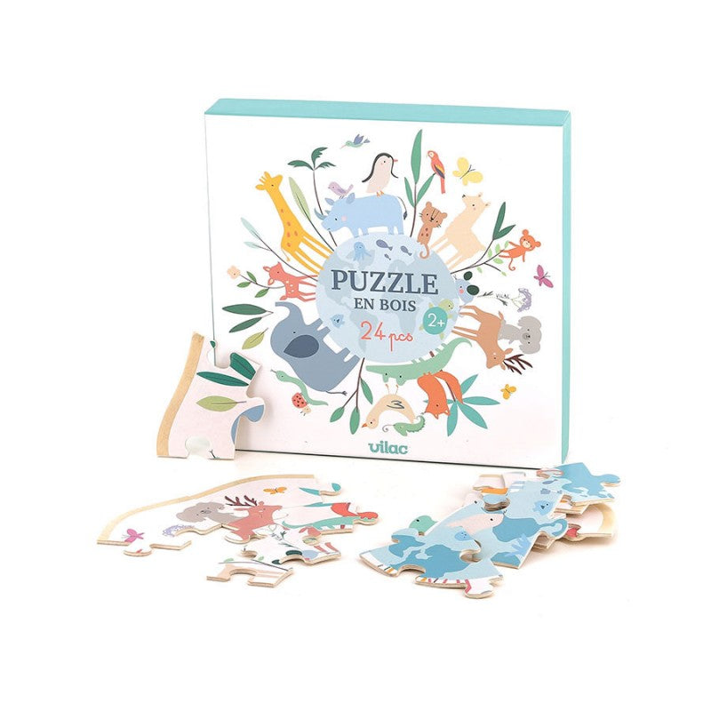 WORLD PUZZLE 24PCS