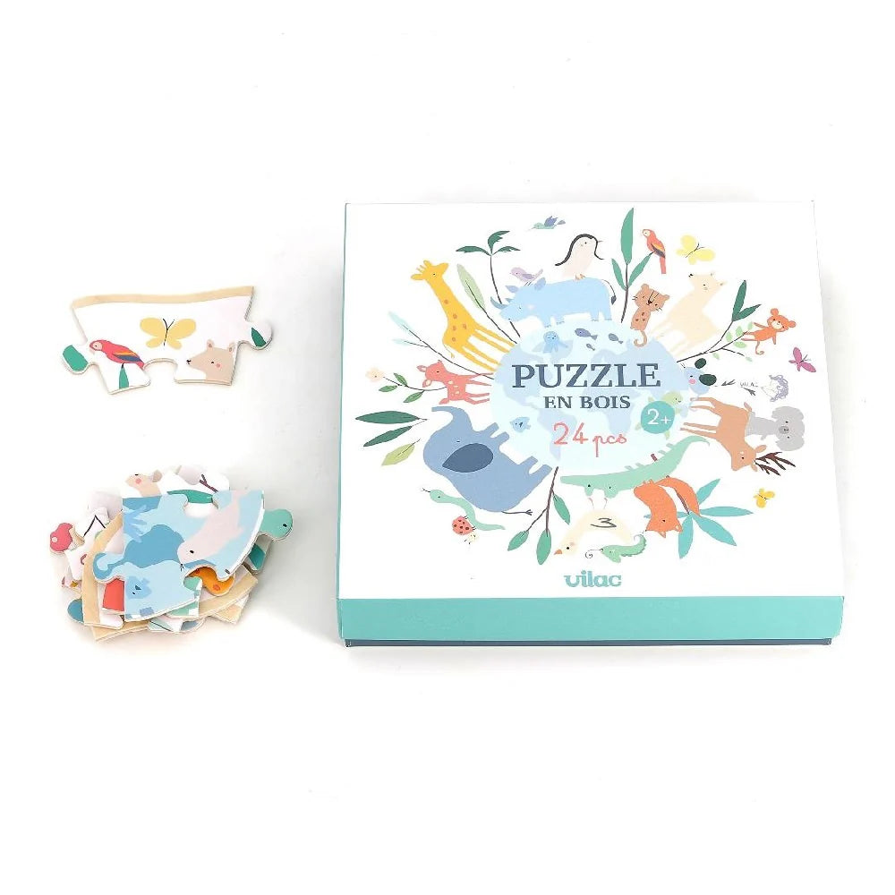 WORLD PUZZLE 24PCS