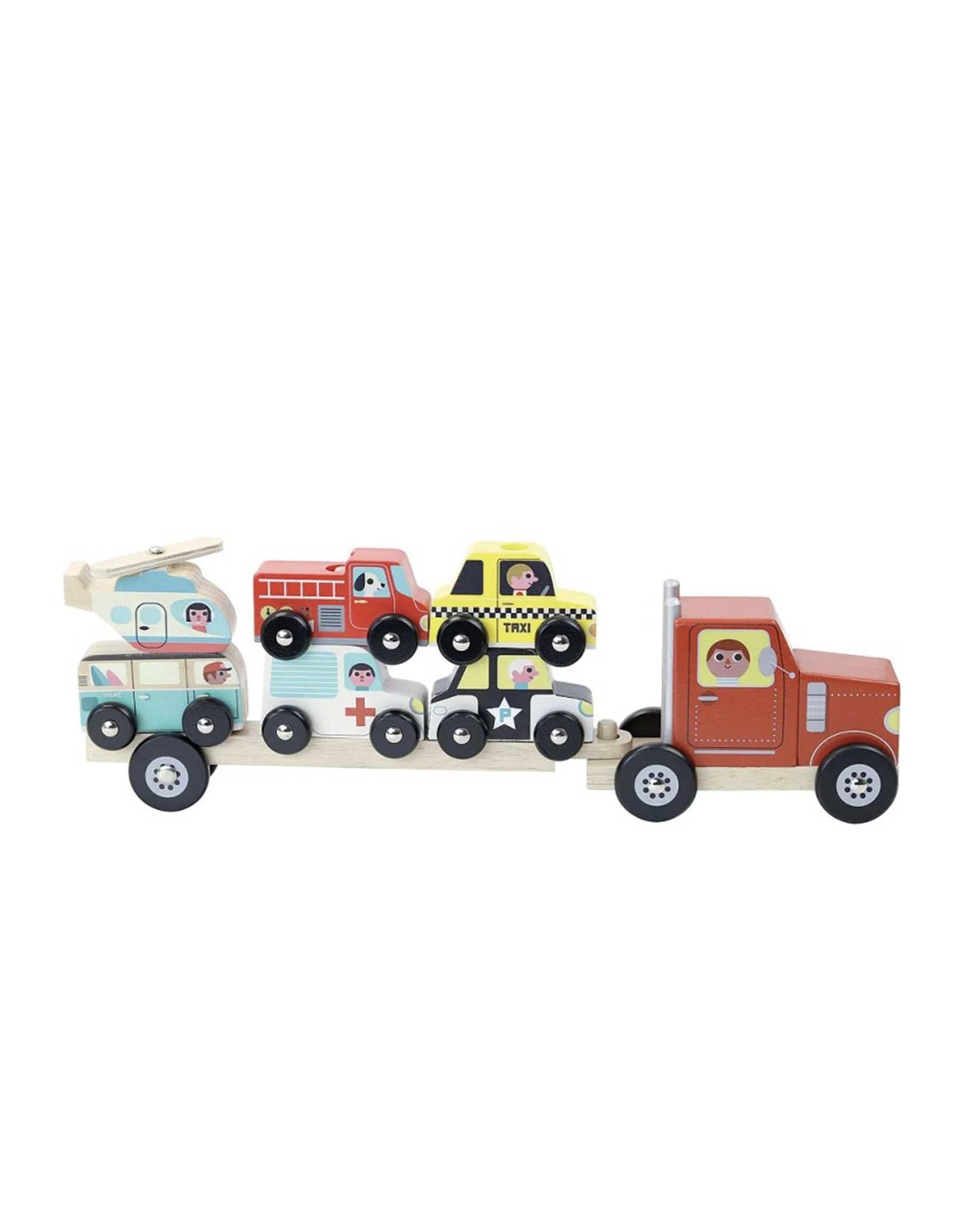 STACKING TRUCK, TRAILER & VEHICLES
