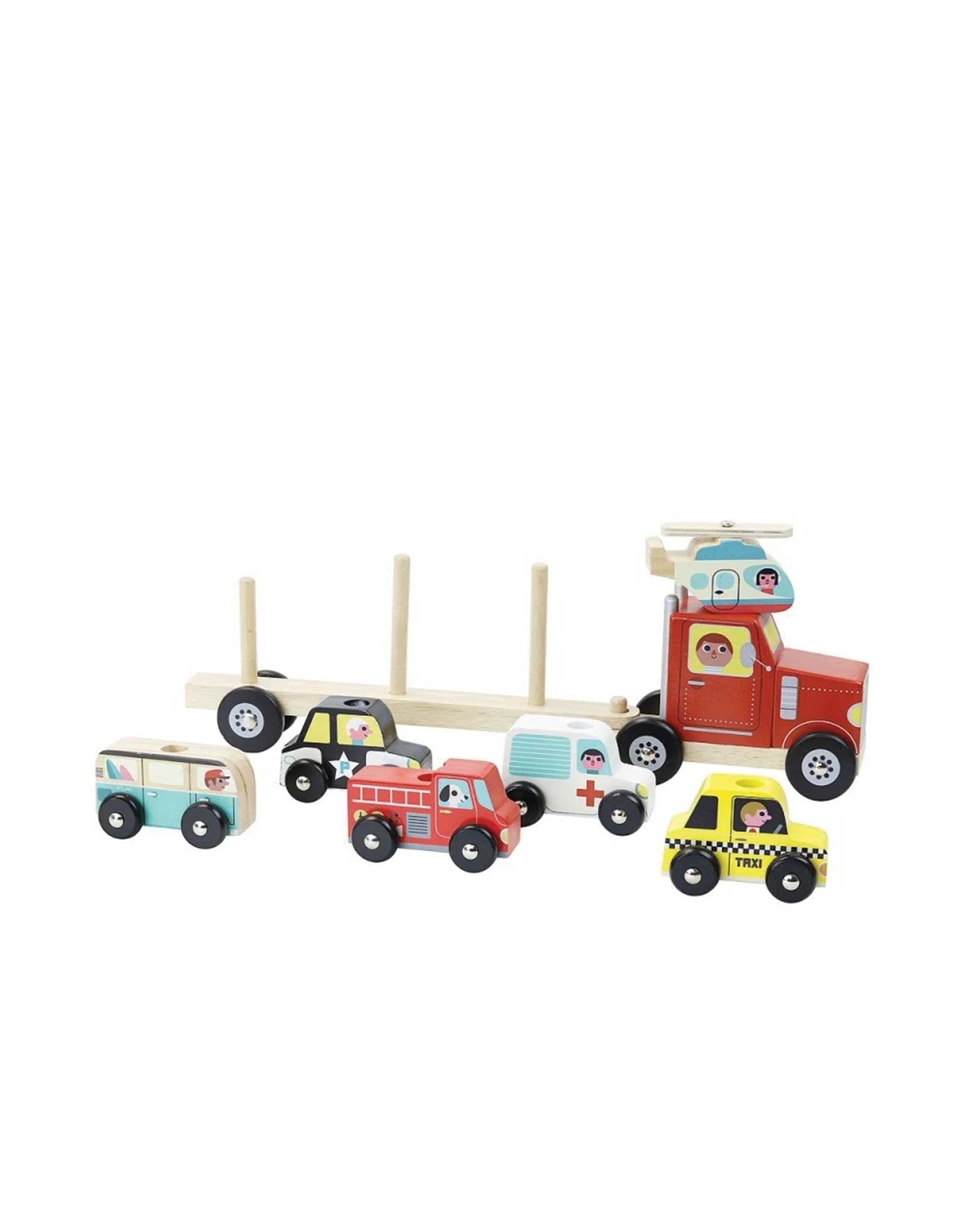 STACKING TRUCK, TRAILER & VEHICLES