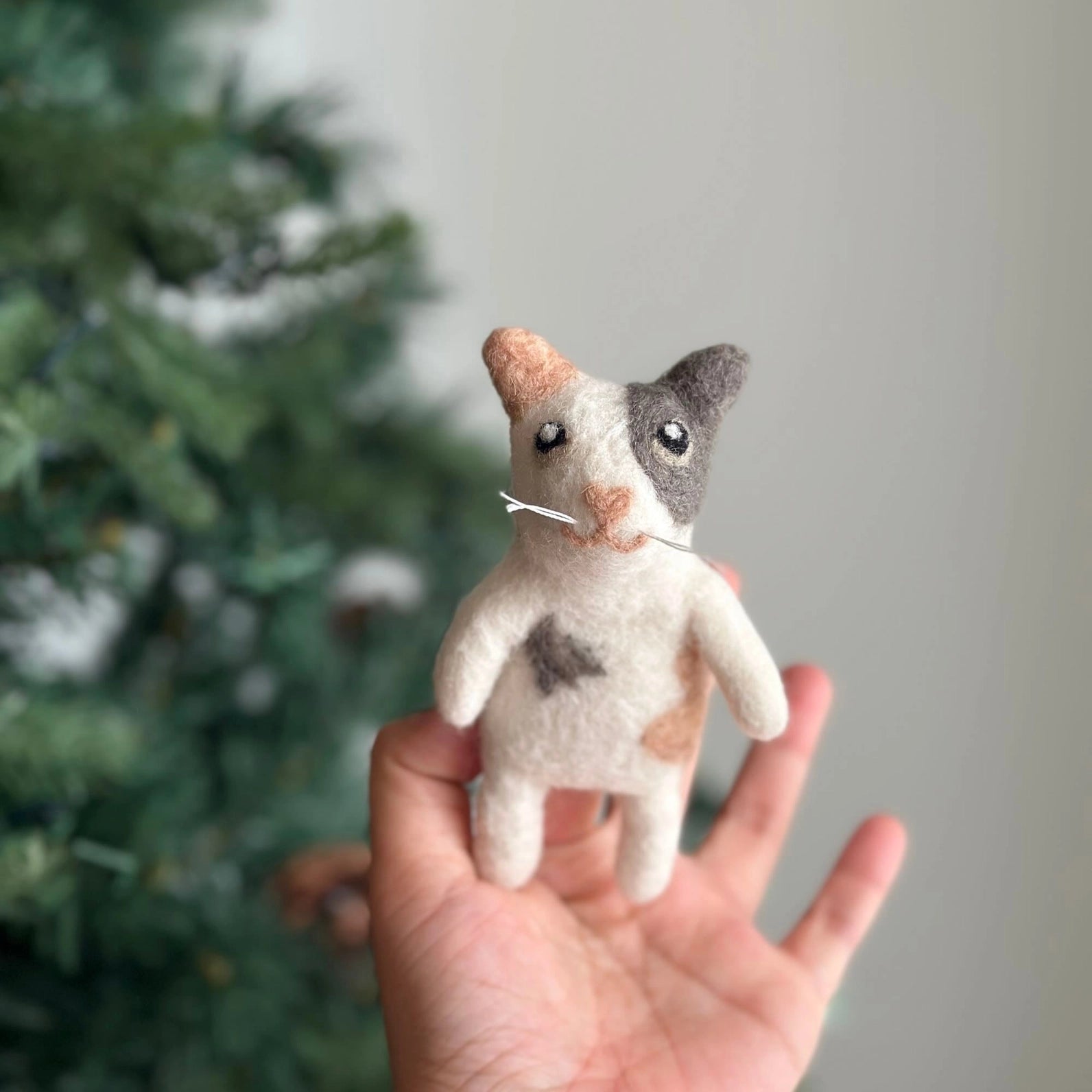 Felt Finger Puppet - Cat