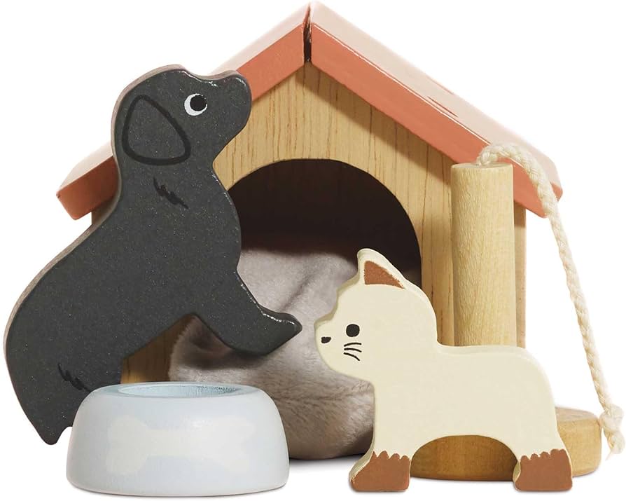 Doll House Pets - Dog & Cat Set