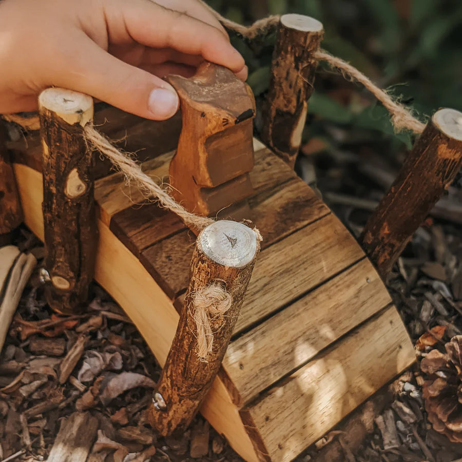 Natural Wooden Bridge