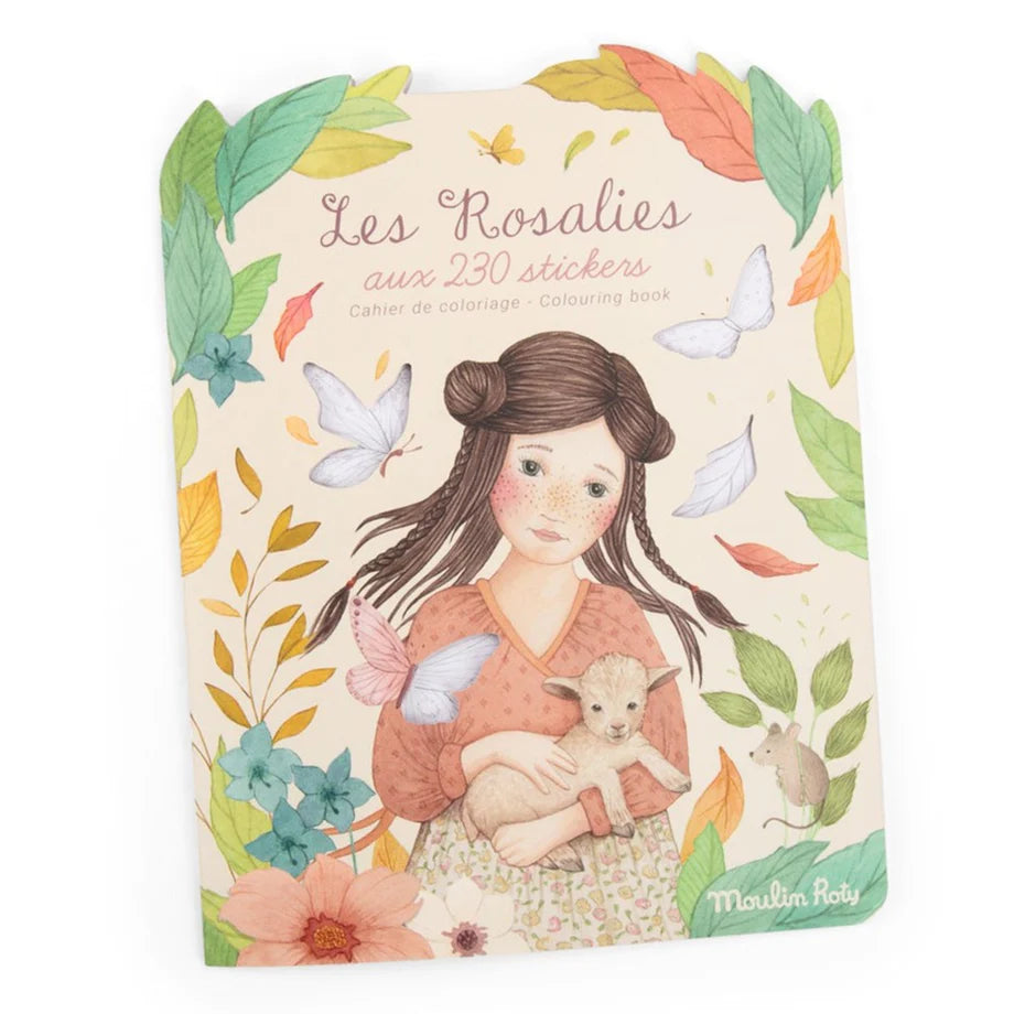Les Rosalies - Colouring Book w/ Stickers