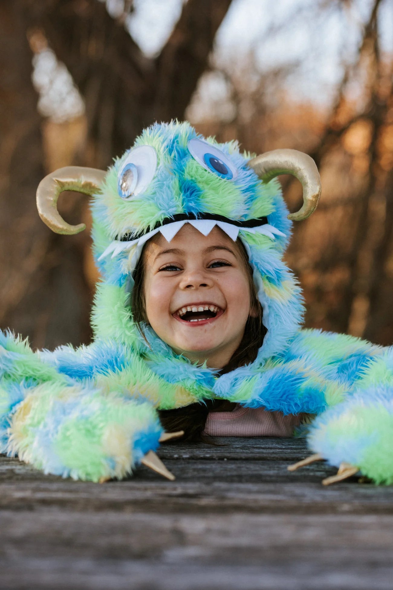 Swampy The Monster Cape - size 4-6T