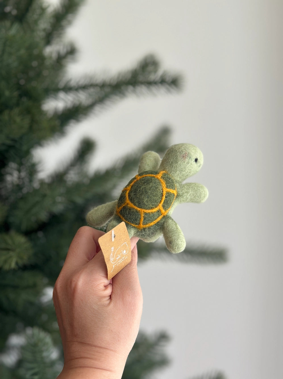 Turtle Finger Puppet